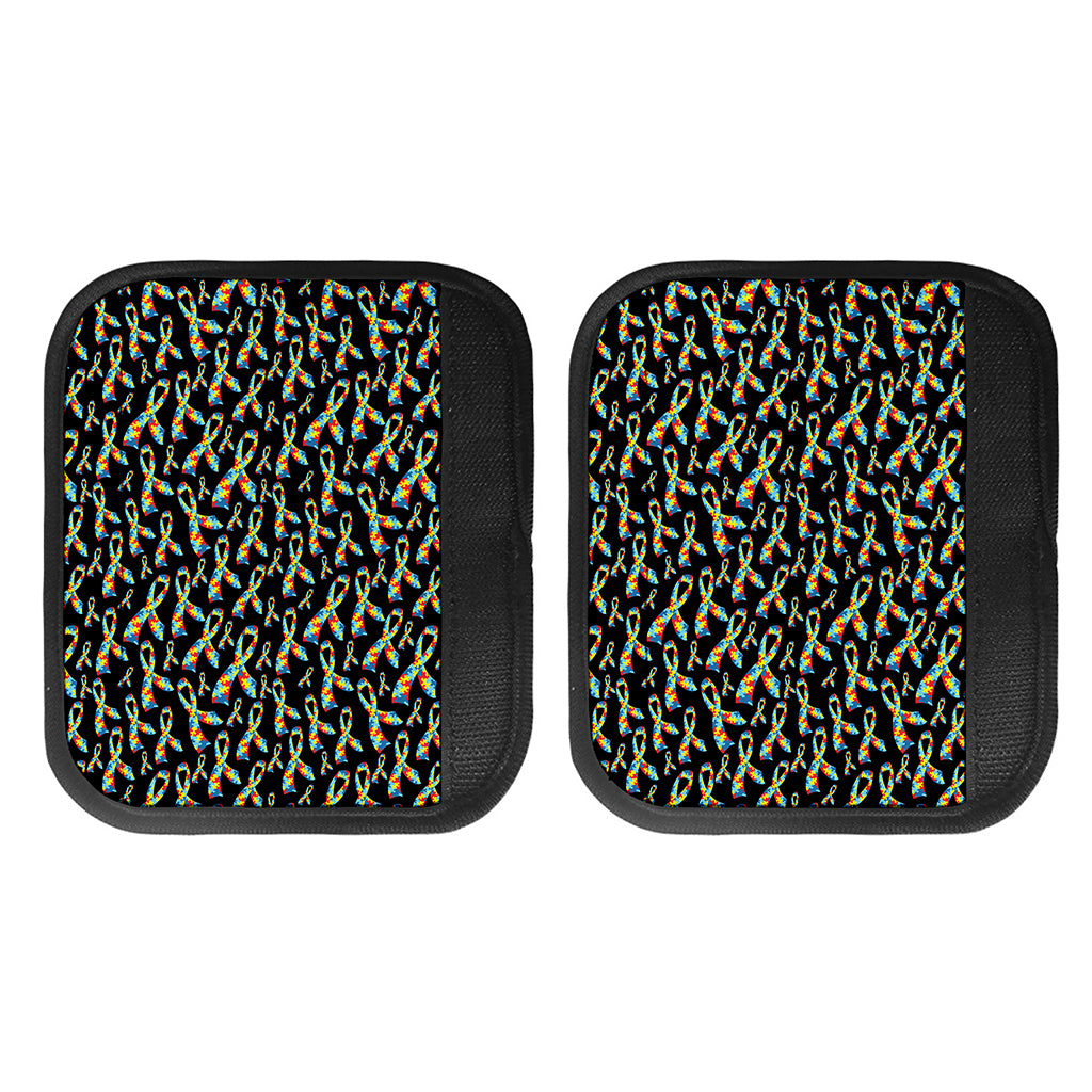 Autism Awareness Ribbon Pattern Print Handle Covers