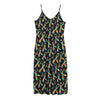 Autism Awareness Ribbon Pattern Print Jersey Midi Cami Dress