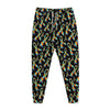 Autism Awareness Ribbon Pattern Print Jogger Pants