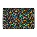Autism Awareness Ribbon Pattern Print Kitchen Mat