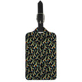 Autism Awareness Ribbon Pattern Print Luggage Tag