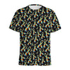 Autism Awareness Ribbon Pattern Print Men's Sports T-Shirt