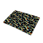 Autism Awareness Ribbon Pattern Print Pet Cooling Mat Cover