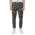 Autism Awareness Ribbon Pattern Print Joggers