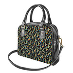 Autism Awareness Ribbon Pattern Print Shoulder Handbag