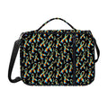Autism Awareness Ribbon Pattern Print Shoulder Strap Bible Bag