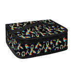 Autism Awareness Ribbon Pattern Print Small Lunch Bag