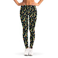 Autism Awareness Ribbon Pattern Print Women's Leggings