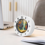 Autumn Forest Print Alarm Clock