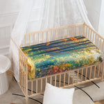 Autumn Forest Print Baby Crib Sheet