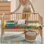 Autumn Forest Print Baby Crib Sheet