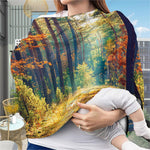 Autumn Forest Print Baby Seat Cover