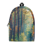 Autumn Forest Print Backpack