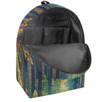 Autumn Forest Print Backpack