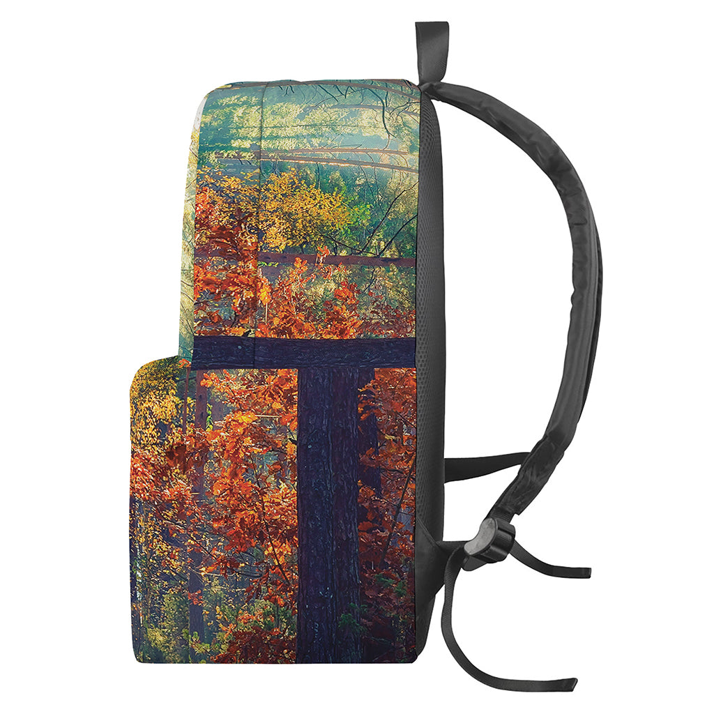 Autumn Forest Print Backpack