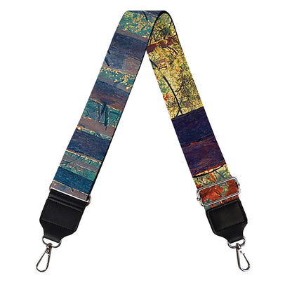 Autumn Forest Print Bag Strap