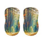 Autumn Forest Print Bar Stool Covers