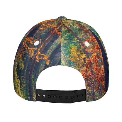 Autumn Forest Print Baseball Cap