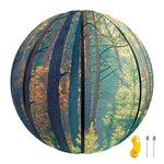 Autumn Forest Print Basketball