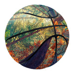 Autumn Forest Print Basketball