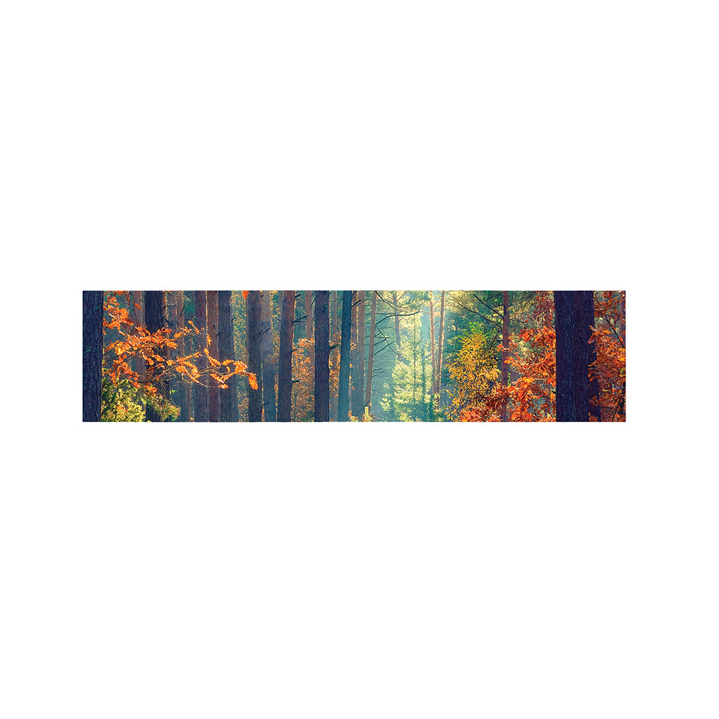 Autumn Forest Print Bed Runner