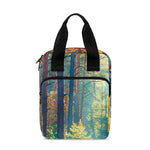 Autumn Forest Print Bible Tote Bag