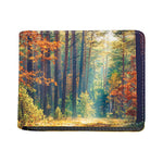 Autumn Forest Print Bifold Wallet