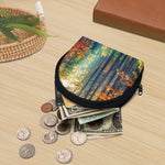 Autumn Forest Print Coin Purse
