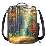 Autumn Forest Print Crossbody Lunch Bag