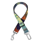Autumn Forest Print Dog Seat Belt