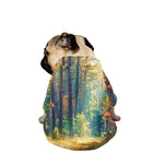 Autumn Forest Print Dog Zip Up Jacket