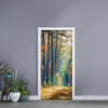 Autumn Forest Print Door Sticker