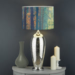 Autumn Forest Print Drum Lamp Shade