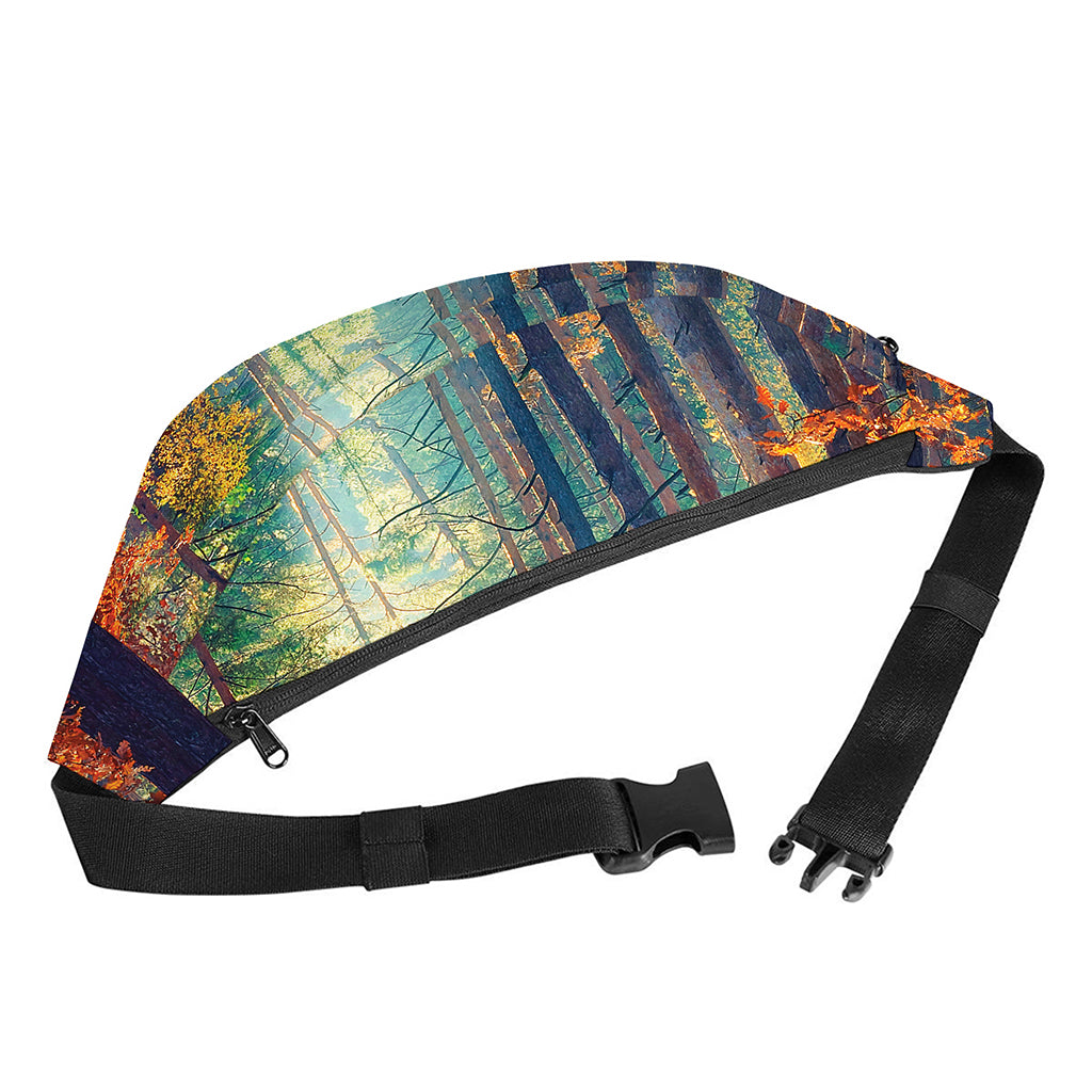 Autumn Forest Print Fanny Pack