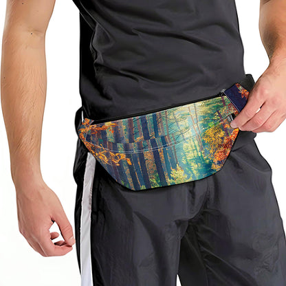 Autumn Forest Print Fanny Pack