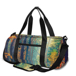 Autumn Forest Print Gym Bag