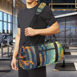 Autumn Forest Print Gym Bag