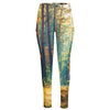 Autumn Forest Print High-Waisted Pocket Leggings