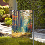 Autumn Forest Print House Flag