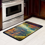Autumn Forest Print Kitchen Mat
