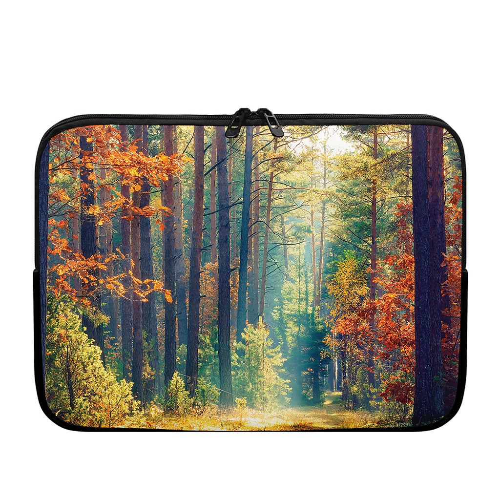 Autumn Forest Print Laptop Sleeve