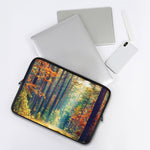 Autumn Forest Print Laptop Sleeve