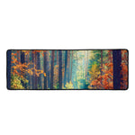 Autumn Forest Print Long Kitchen Mat