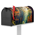 Autumn Forest Print Mailbox Cover