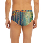 Autumn Forest Print Men's Briefs