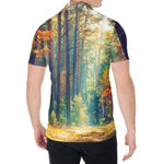 Autumn Forest Print Men's Shirt