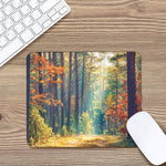 Autumn Forest Print Mouse Pad
