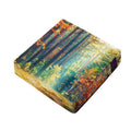 Autumn Forest Print Outdoor Seat Cushion Cover