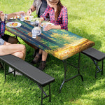Autumn Forest Print Picnic Table Cover