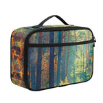 Autumn Forest Print Portable Lunch Bag
